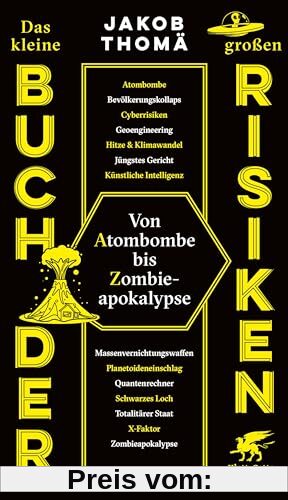 Das kleine Buch der großen Risiken: Von Atombombe bis Zombieapokalypse